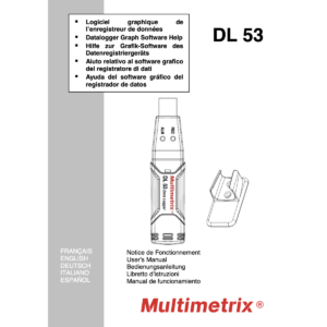 دیتالاگر دما و رطوبت مدل DL53 مولتی متریکس